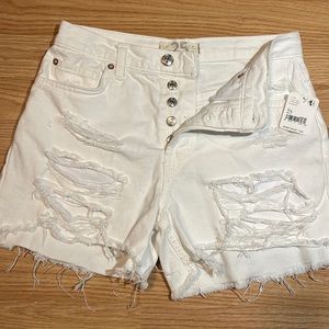NWT WE THE FREE shorts SZ 25 white